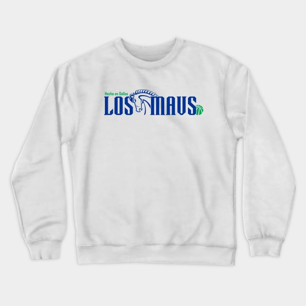 Los Mavs Crewneck Sweatshirt by Dallas Mavs Fan